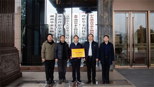 理想华莱荣获“湖南省高新技术企业税收贡献百强”称号