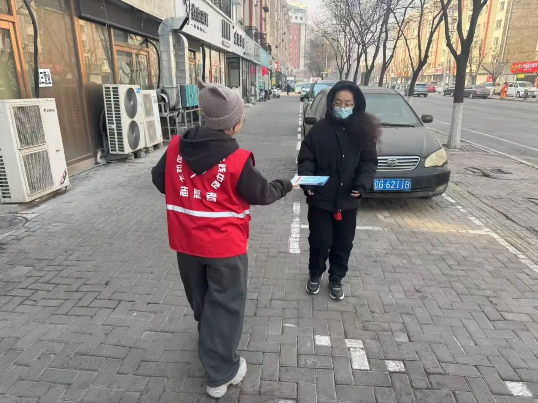 辽宁营盘街道和乐社区开展打击非法传销宣传活动