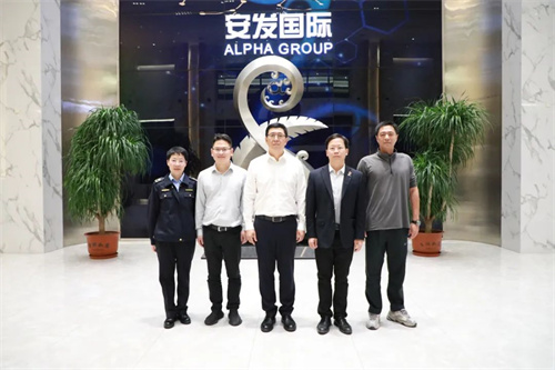 宁德市副市长刘笃凡率队调研安发生物