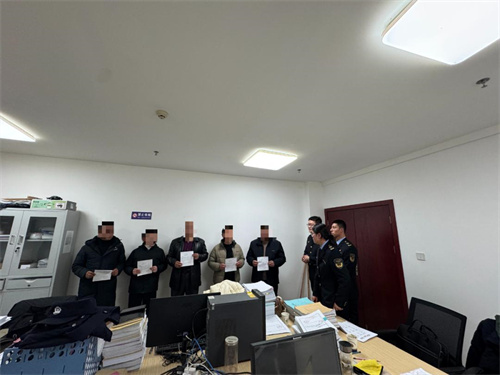 甘肃崆峒区市场监管局配合公安局开展传销专项整治行动