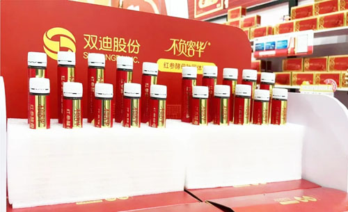 双迪焕龄小红瓶亮相第20届国际品牌内衣展