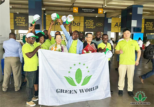 沃德绿世界李德明博士一行访问加纳 深化非洲市场合作