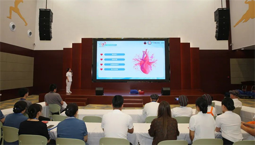 康婷集团开展“成救心生，做心脏守护者”培训活动