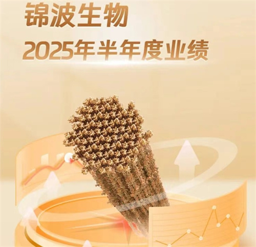 上半年赚近4亿元，锦波生物发布2025年半年度业绩报告
