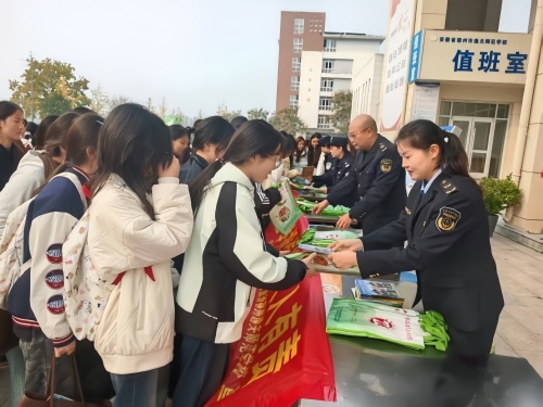 安徽埇桥区开展禁传宣传进校园活动