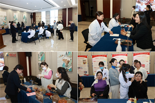 “膏方迎冬暖・汉药伴您行”为侨服务健康活动走进安惠