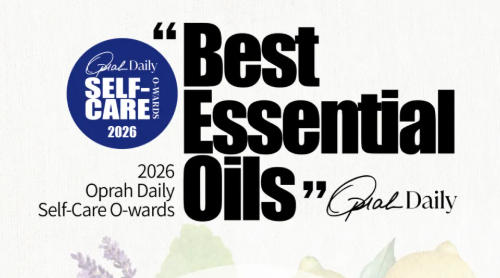 多特瑞精油荣获《奥普拉日报》自我关爱奖——“最佳精油”称号