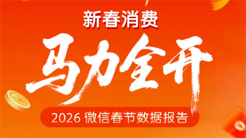 2026微信春节数据报告出炉 医疗美容相关消费表现如何？
