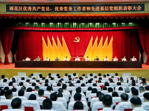 绿之韵中心党支部荣获雨花区“先进基层党组织”称号