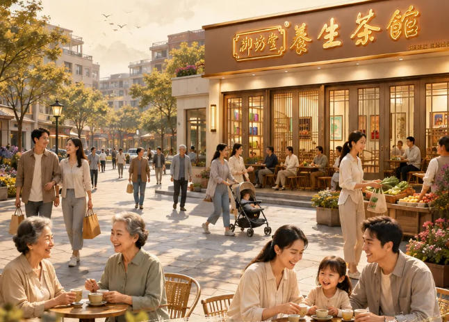 三生“社区化健康布局”：以茶馆为支点 撬动邻里万亿级市场