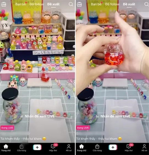 每3场直播就有一场卖“盲袋”,中国潮玩火爆越南(图1) 每3场直播就有一场卖“盲袋”,中国潮玩火爆越南(图1)